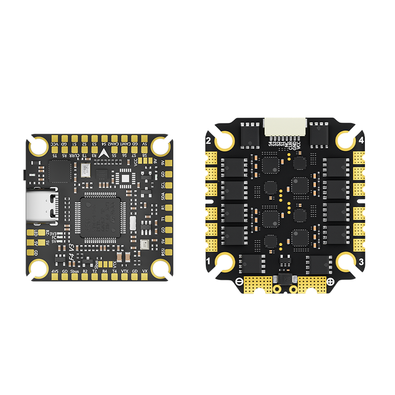 Aocoda-RC F465S V4 Stack F405  - مراجعة Speedybee F405 V4 Bls 55A Stack وسعره