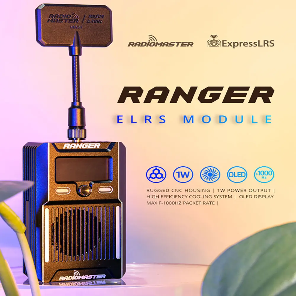 مجموعة وحدة RadioMaster Ranger - مراجعة Radiomaster Ranger 2.4Ghz Elrs Module وسعره